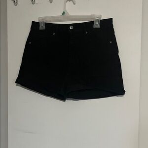 Forever 21 Black Jean Shorts